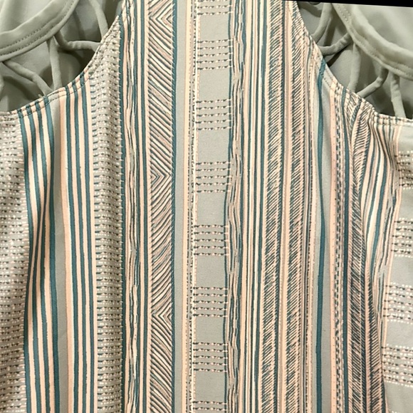 Prana Ardor Dress Agave Samba Green Neutral Athletic Stretch Size Medium - Picture 3 of 10